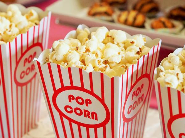 Pop corn al cinema